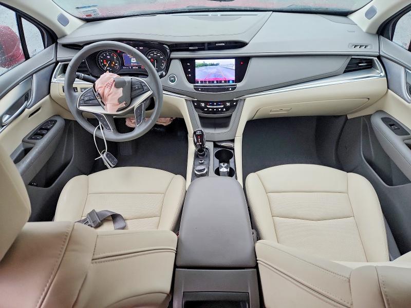 2025 Cadillac Xt5 VIN 1GYKNCRSXSZ128724 COPART salvage auction — FRONT END, La - Cert Of Title-Salvage, sold $14,200 on 2026-07-02 (photo 8)