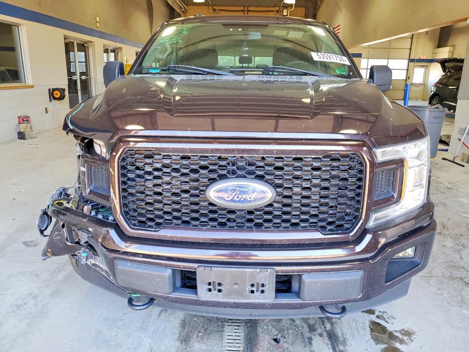 2018 Ford F-150 VIN 1FTEW1EP4JFA40340 COPART salvage auction — FRONT END, Va - Cert Of Title - Salvage, sold $6,100 on 2026-07-02 (photo 5)