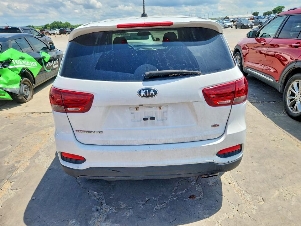 2019 Kia VIN 5XYPG4A35KG555405 COPART salvage auction — HAIL, Tx - Salvage Vehicle Title, sold $2,200 on 2026-07-20 (photo 6)