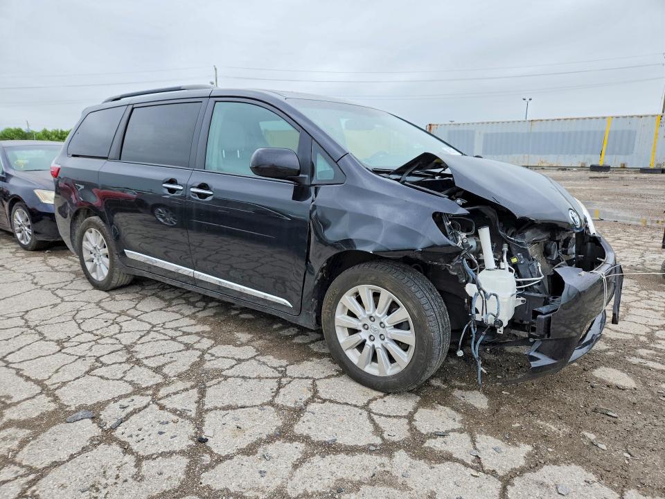 2015 Toyota VIN 5TDDK3DC6FS119680 COPART salvage auction — FRONT END, IN - CERTIFICATE OF TITLE, sold $4,250 on 2026-07-24 (photo 4)