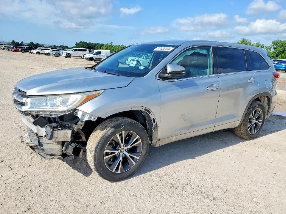 2018 Toyota VIN 5TDZZRFH7JS239641 COPART salvage auction — FRONT END, Tx - Salvage Vehicle Title, sold $5,400 on 2026-07-10 (photo 1)