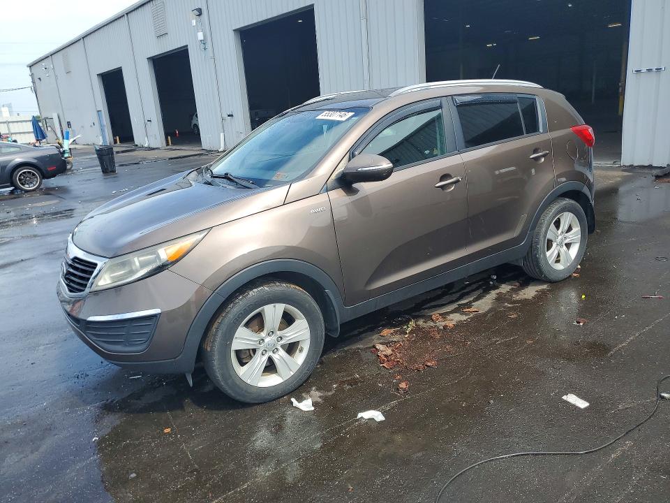 2013 Kia Sportage VIN KNDPBCA21D7359087 COPART salvage auction — Burn Engine, WV - SALVAGE CERTIFICATE, sold $625 on 2026-07-22 (photo 1)
