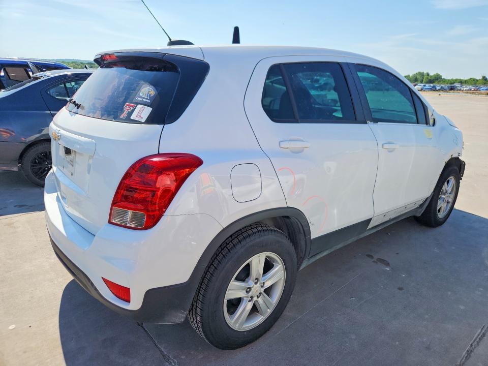 2020 Chevrolet VIN KL7CJKSBXLB060457 COPART salvage auction — FRONT END, Tx - Salvage Vehicle Title, sold $1,350 on 2026-07-30 (photo 3)