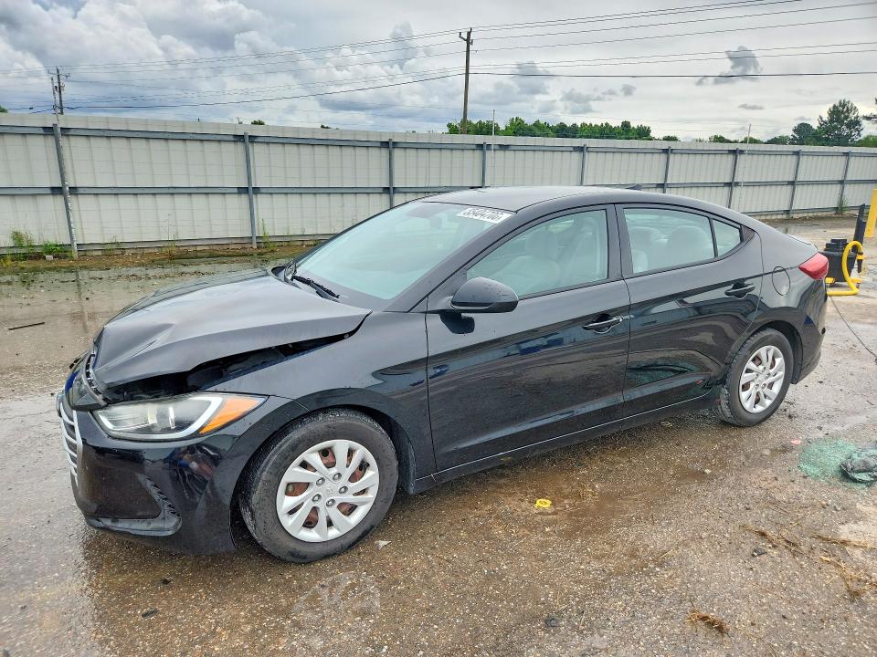 2017 Hyundai Elantra VIN 5NPD74LF6HH166557 COPART salvage auction — FRONT END, Al - Cert Of Title-Salvage Title, sold $1,600 on 2026-07-09 (photo 1)