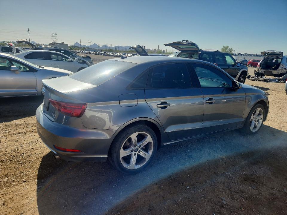 2018 Audi A3 VIN WAUB8GFF4J1012103 COPART salvage auction — FRONT END, ID - SALVAGE CERTIFICATE OF TITLE, sold $3,100 on 2026-07-24 (photo 3)