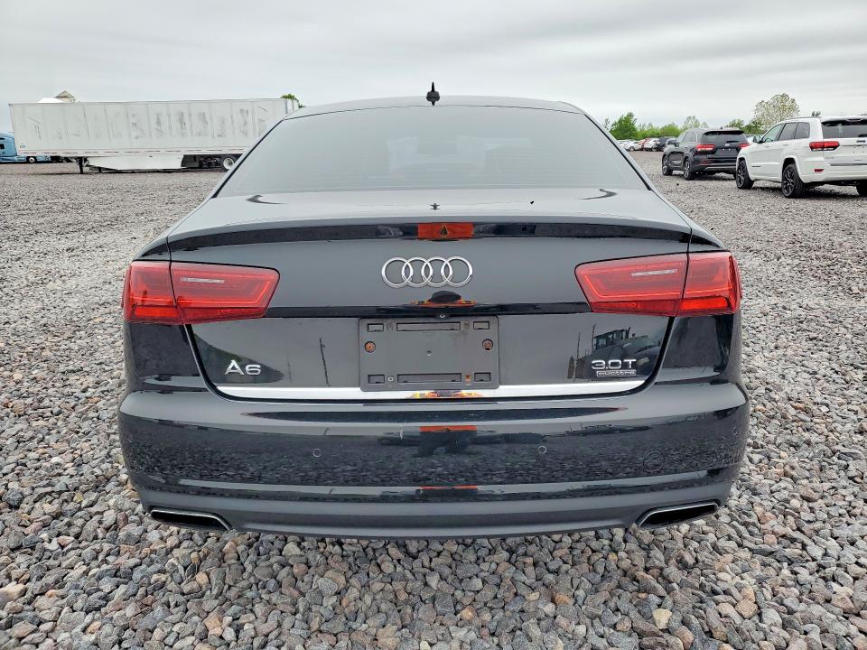 2016 Audi A6 VIN WAUFGAFC0GN006579 COPART salvage auction — HAIL, IN - CERT OF TITLE-SALVAGE TITLE, sold $2,850 on 2026-07-28 (photo 6)