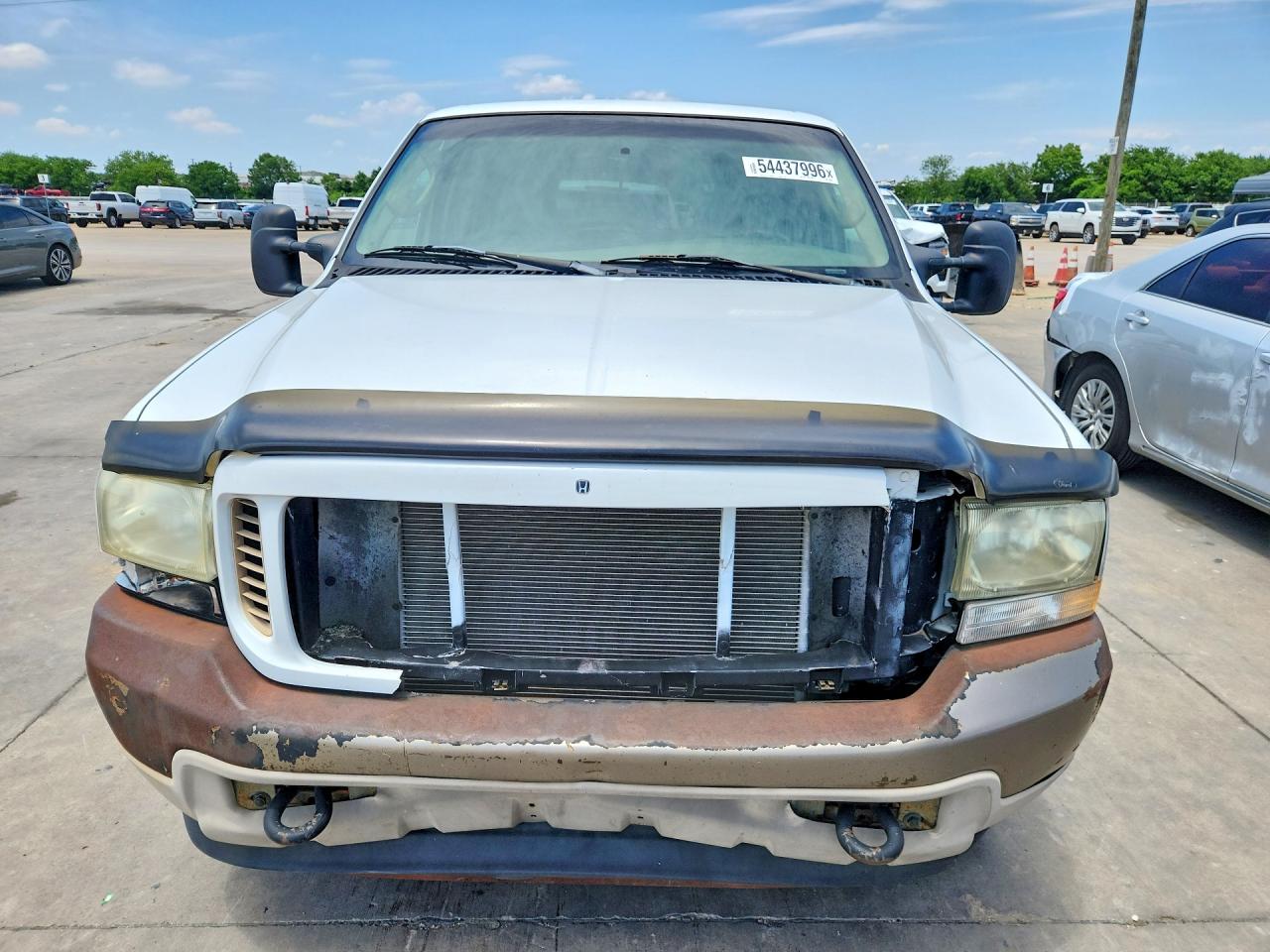 2003 Ford Excursion VIN 1FMNU44F23EA80999 COPART salvage auction — Front End, TX - CERTIFICATE OF TITLE (P), sold $775 on 2026-07-09 (photo 5)