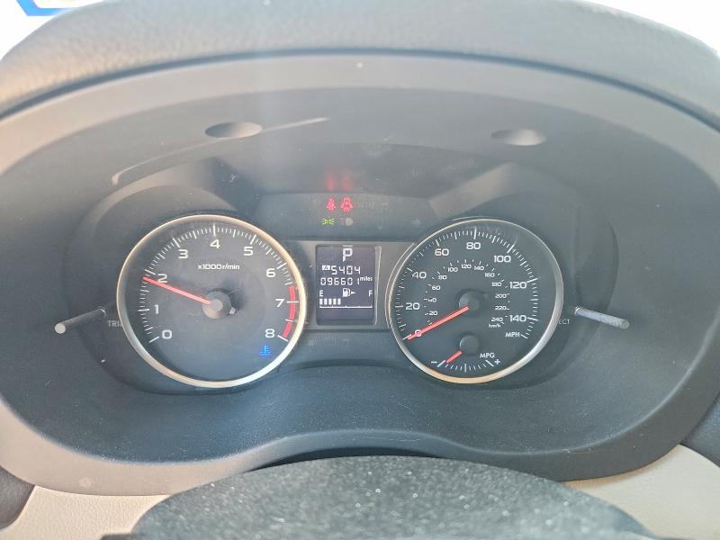 2016 Subaru Impreza VIN JF1GPAA63GH309059 COPART salvage auction — FRONT END, TX - SALVAGE VEHICLE TITLE, sold $1,450 on 2026-07-16 (photo 9)