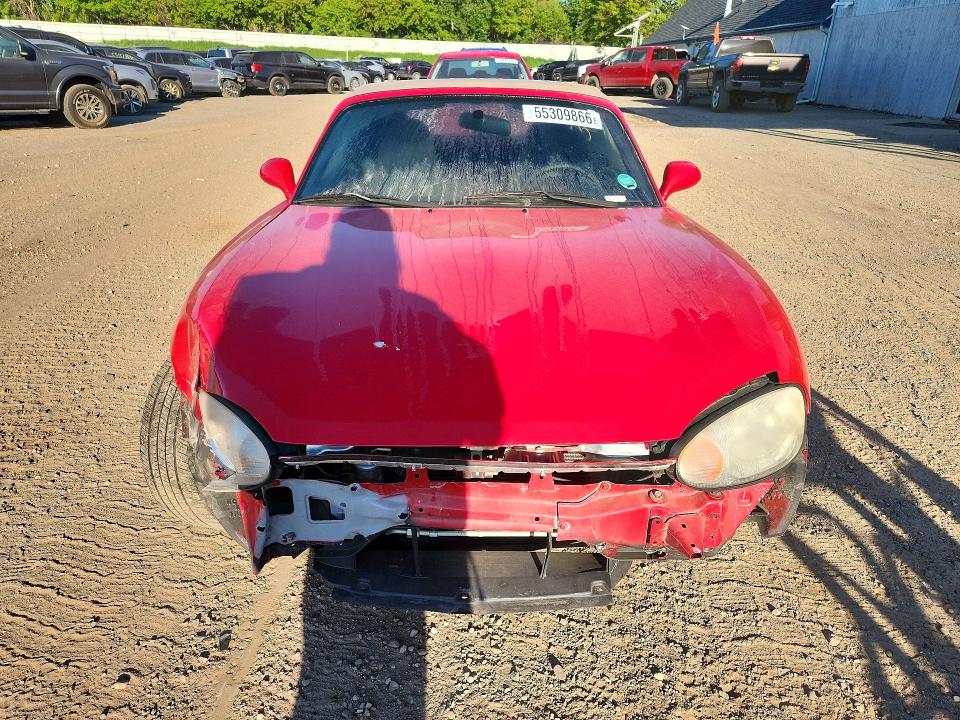 1999 Mazda Mx-5 miata VIN JM1NB3531X0117519 COPART salvage auction — FRONT END, MI - CERTIFICATE OF TITLE, sold $1,550 on 2026-07-15 (photo 5)