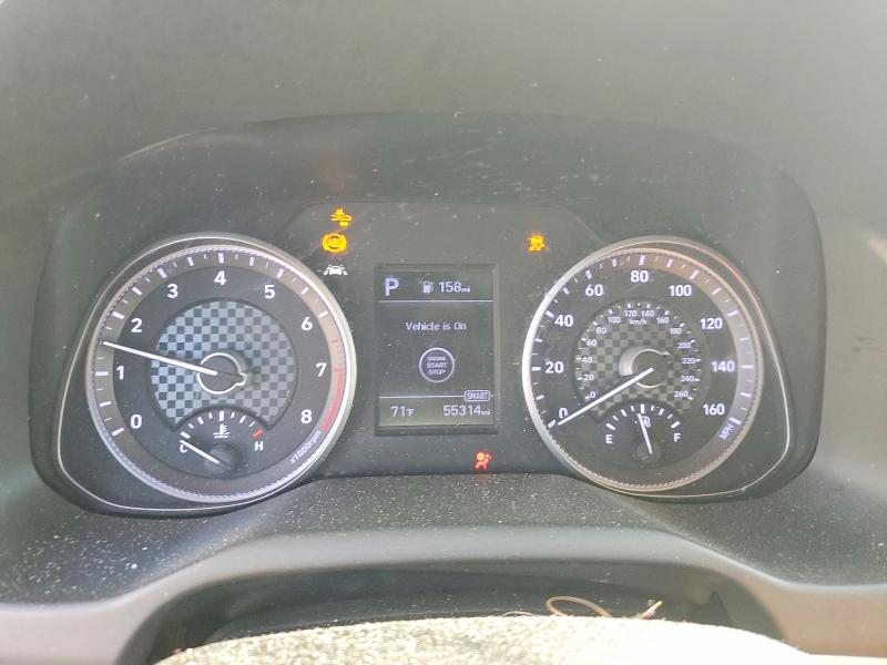 2019 Hyundai Elantra VIN KMHD84LF8KU781939 COPART salvage auction — FRONT END, Ca - Salvage Certificate, sold $2,000 on 2026-07-02 (photo 9)