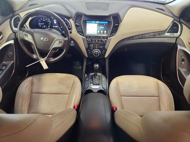 2017 Hyundai Santa fe VIN 5XYZUDLB3HG423905 COPART salvage auction — HAIL, Salvage Title, sold $250 on 2026-07-27 (photo 8)