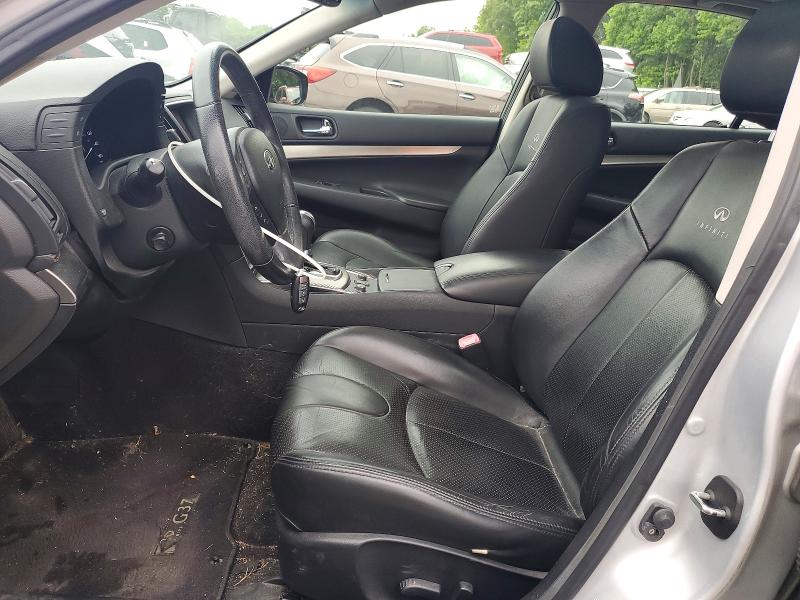 2011 Infiniti G VIN JN1CV6AR8BM356449 COPART salvage auction — REAR END, Nj - Cert Of Title-Salvage, sold $4,600 on 2026-07-09 (photo 7)