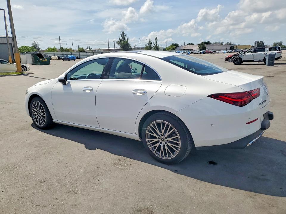 2025 Mercedes-benz Cla-klasse VIN W1K5J4GB5SN522605 COPART salvage auction — MECHANICAL, Ca - Certificate Of Title (P), sold $26,500 on 2026-07-20 (photo 2)