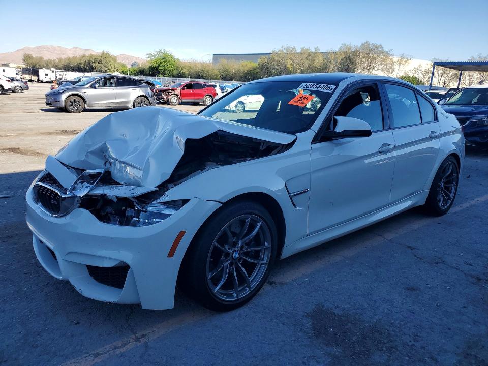 2018 BMW M3 VIN WBS8M9C57J5J78990 — COPART salvage auction photo