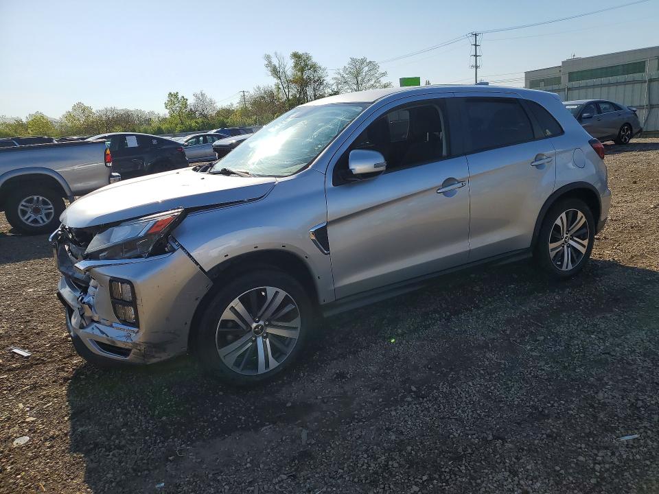 2021 Mitsubishi Outlander VIN JA4ARUAUXMU019604 COPART salvage auction — FRONT END, IL - SALVAGE CERTIFICATE, sold $4,000 on 2026-07-29 (photo 1)