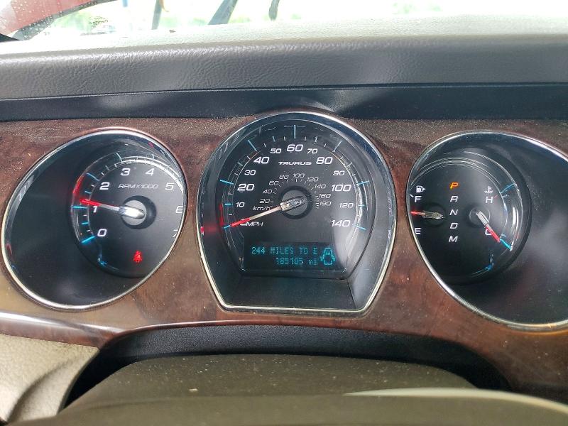 2012 Ford Taurus VIN 1FAHP2EW8CG137289 COPART salvage auction — FRONT END, Ga - Cert Of Title-Salvage, sold $450 on 2026-07-09 (photo 9)