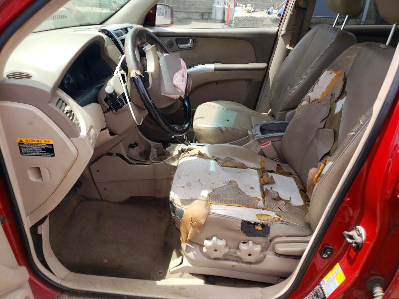 2007 Kia Sportage VIN KNDJE723877302496 COPART salvage auction — FRONT END, Ct - Cert Of Title-Salvage, sold $450 on 2026-07-07 (photo 7)