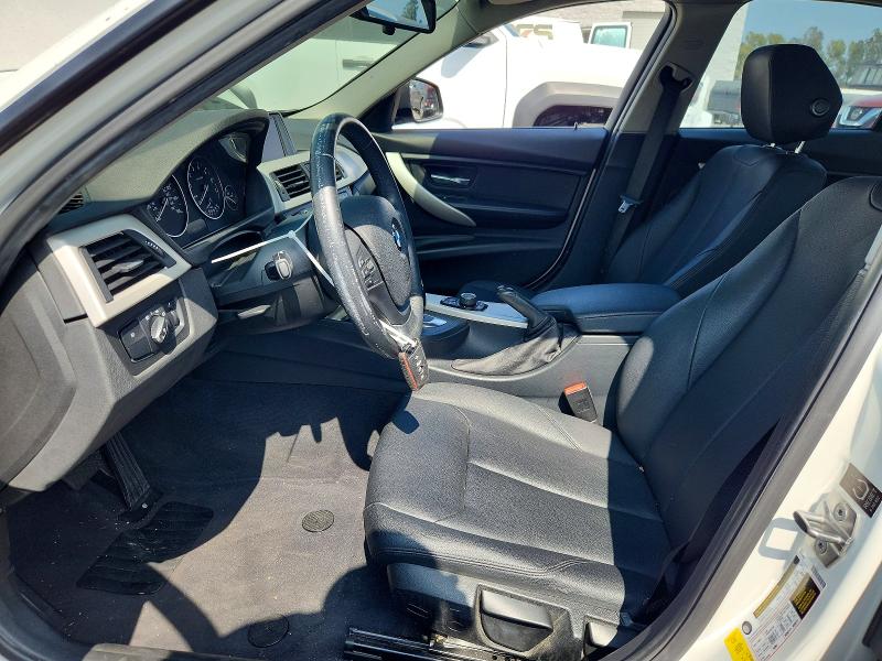 2015 BMW 3 series VIN WBA3B1G53FNT07900 COPART salvage auction — ALL OVER, CA - SALVAGE CERTIFICATE, sold $1,950 on 2026-07-09 (photo 7)