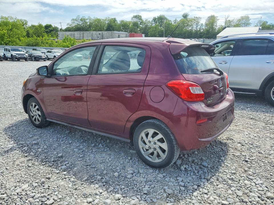 2018 Mitsubishi Mirage VIN ML32A4HJ7JH002957 COPART salvage auction — FRONT END, OH - CERT OF TITLE-SALVAGE, sold $1,800 on 2026-07-31 (photo 2)