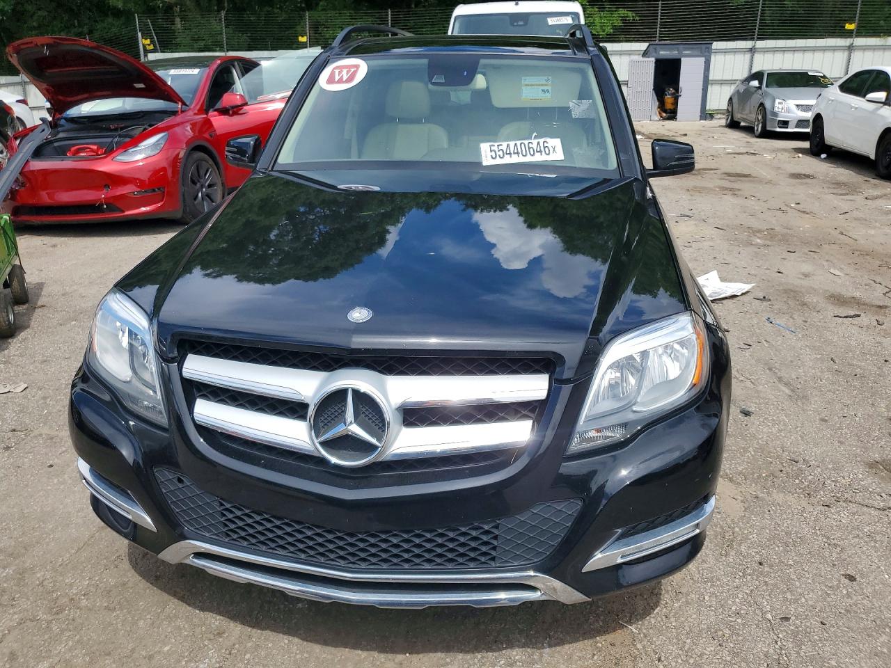 2014 Mercedes-Benz GLK-Class VIN WDCGG5HB6EG303449 COPART salvage auction — Front End, GA - CERTIFICATE OF TITLE (P), sold $2,850 on 2026-06-30 (photo 5)
