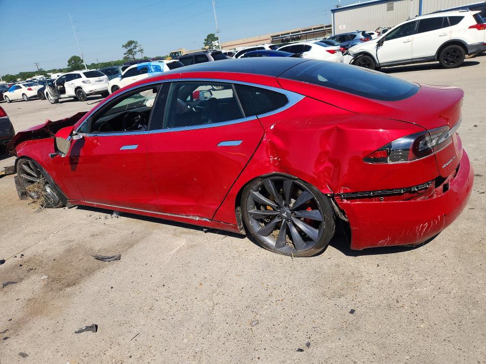 2017 Tesla VIN 5YJSA1E44HF229625 COPART salvage auction — FRONT END, La - Cert Of Title-Salvage, sold $1,050 on 2026-07-22 (photo 2)