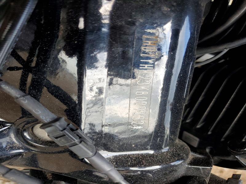 2019 Harley-davidson Breakout VIN 1HD1YHK23KB029332 COPART salvage auction — SIDE, TX - SALVAGE VEHICLE TITLE, sold $6,700 on 2026-07-02 (photo 8)