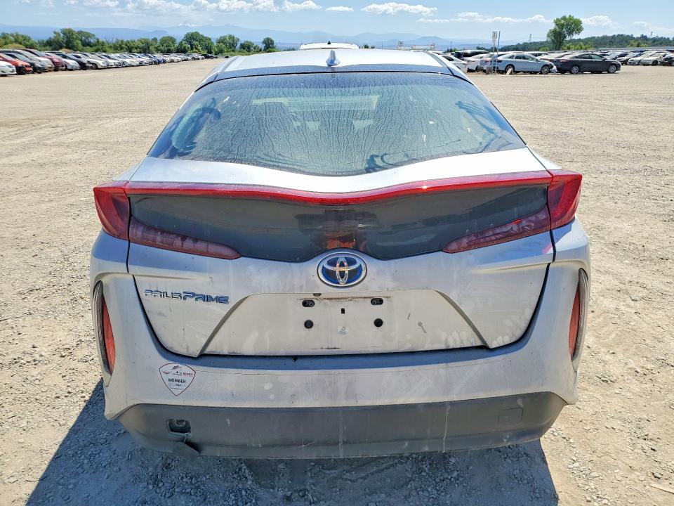 2017 Toyota Prius prime VIN JTDKARFP7H3037619 COPART salvage auction — FRONT END, Ca - Salvage Certificate, sold $4,850 on 2026-07-10 (photo 6)