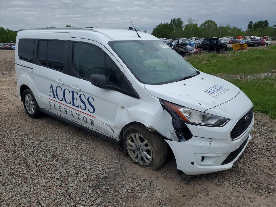 2019 Ford Transit connect VIN NM0GE9F2XK1405029 COPART salvage auction — SIDE, Wv - Salvage Cert-Cosmetic Total Lo, sold $1,950 on 2026-07-22 (photo 4)