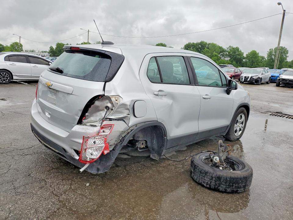 2018 Chevrolet VIN 3GNCJKSB4JL206681 COPART salvage auction — REAR END, Ky - Cert Of Title-Salvage, sold $1,250 on 2026-07-23 (photo 3)