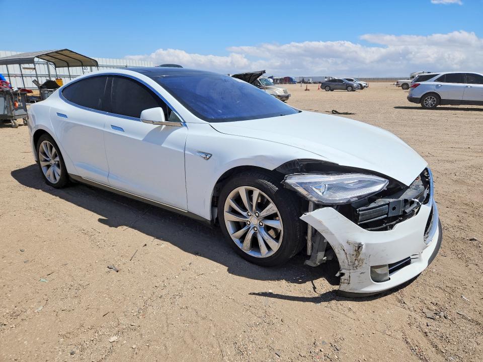 2013 Tesla Model s VIN 5YJSA1CG3DFP27497 COPART salvage auction — FRONT END, Ca - Salvage Certificate, sold $2,000 on 2026-07-20 (photo 4)
