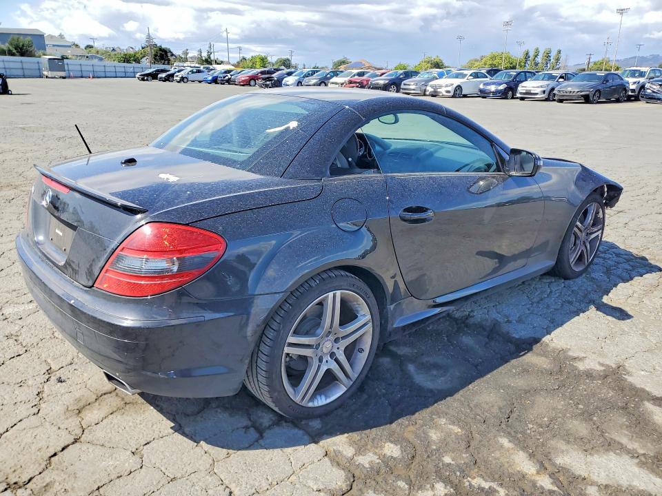 2011 Mercedes-benz Slk-klasse VIN WDBWK5JA4BF235508 COPART salvage auction — FRONT END, Ca - Salvage Certificate, sold $3,700 on 2026-07-06 (photo 3)
