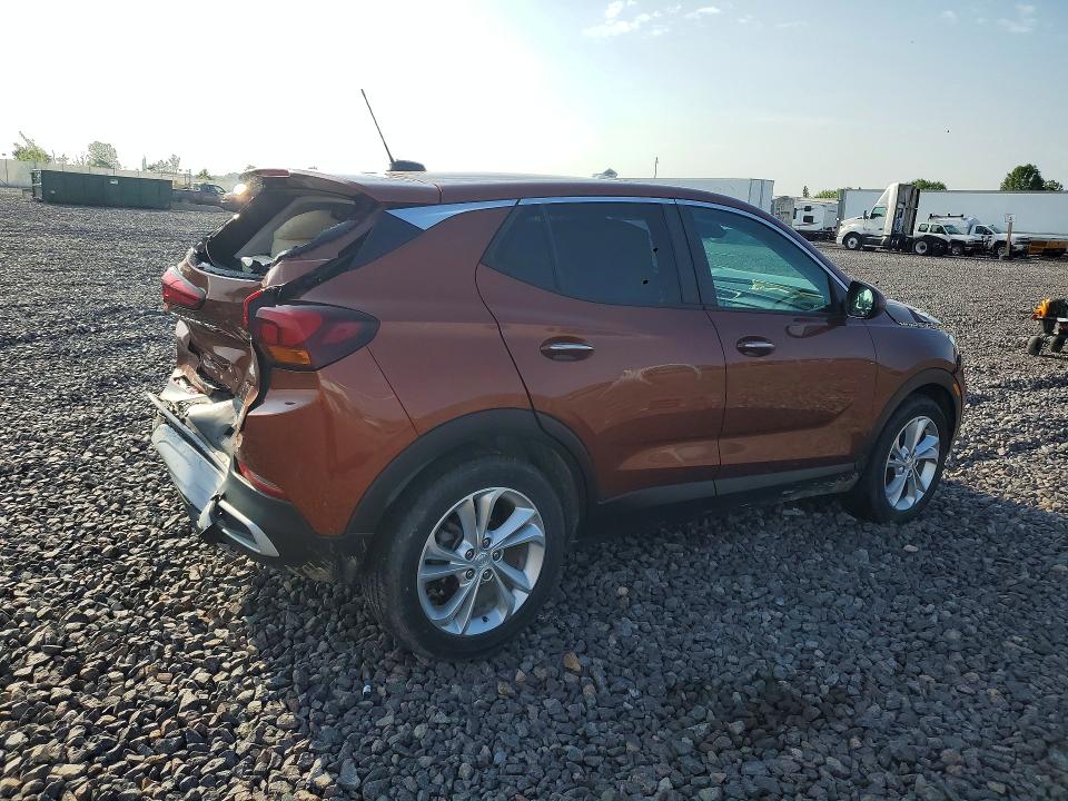 2020 Buick . VIN KL4MMBS21LB101440 COPART salvage auction — REAR END, IN - CERT OF TITLE-SALVAGE TITLE, sold $1,650 on 2026-07-07 (photo 3)