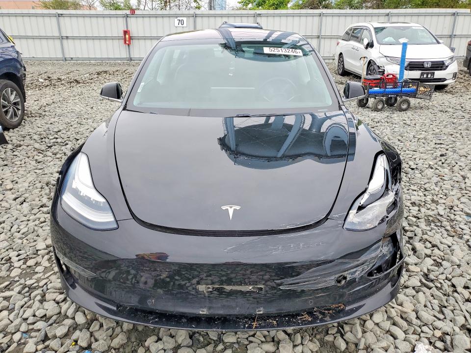 2019 Tesla Model 3 VIN 5YJ3E1EB6KF191233 COPART salvage auction — FRONT END, Id - Salvage Certificate Of Title, sold $6,600 on 2026-07-08 (photo 5)