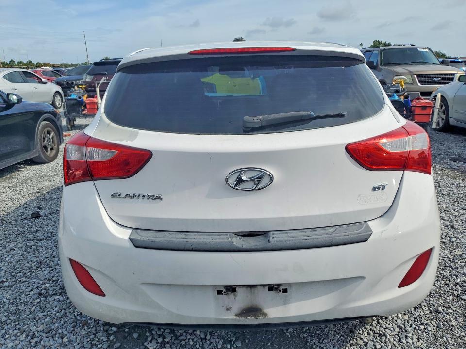 2016 Hyundai Elantra VIN KMHD35LH0GU280699 COPART salvage auction — FRONT END, Fl - Cert Of Title Slvg Rebuildable, sold $975 on 2026-07-07 (photo 6)