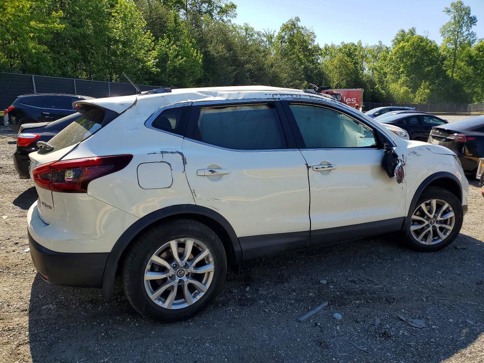 2020 Nissan Rogue VIN JN1BJ1CW3LW641143 COPART salvage auction — ROLLOVER, Md - Cert Of Salvage > 75% Damage, sold $225 on 2026-07-28 (photo 3)