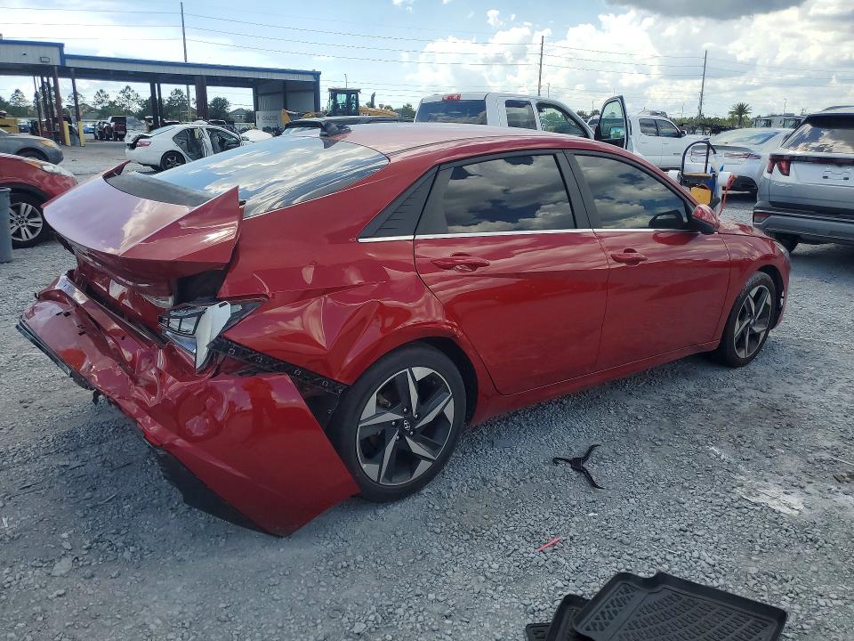 2022 Hyundai VIN KMHLP4AG8NU333103 COPART salvage auction — REAR END, Fl - Certificate Of Destruction, sold $4,150 on 2026-07-17 (photo 3)