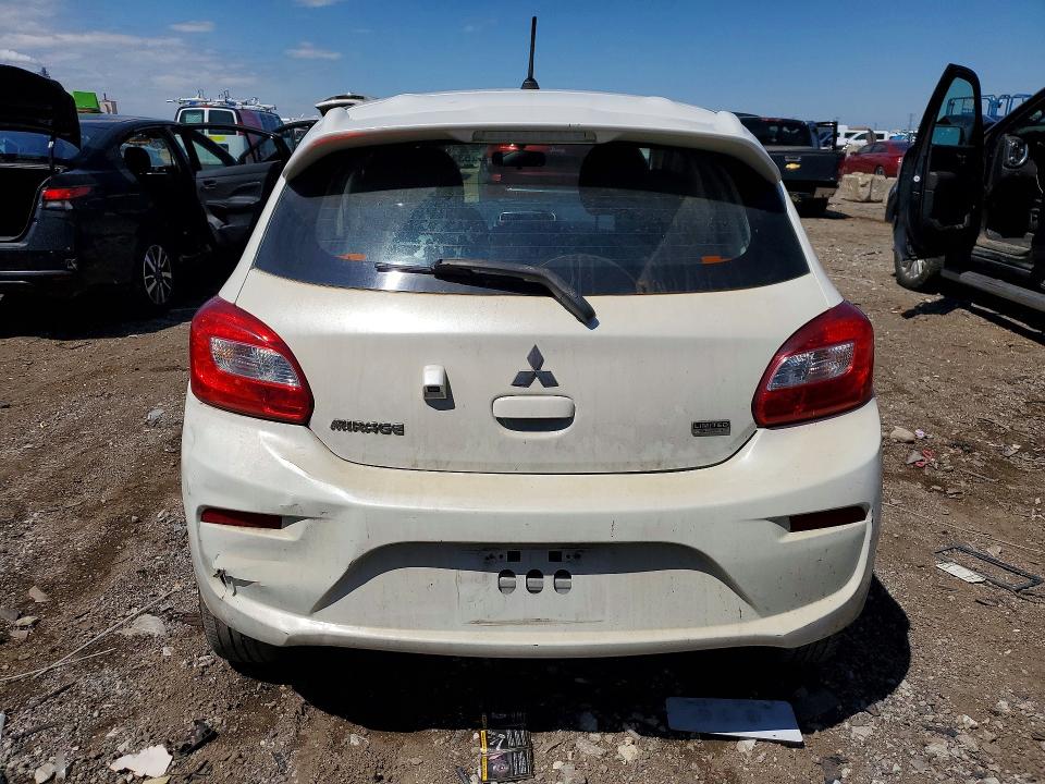 2020 Mitsubishi Mirage VIN ML32A5HJ1LH002445 COPART salvage auction — FRONT END, IL - SALVAGE CERTIFICATE, sold $1,650 on 2026-07-24 (photo 6)