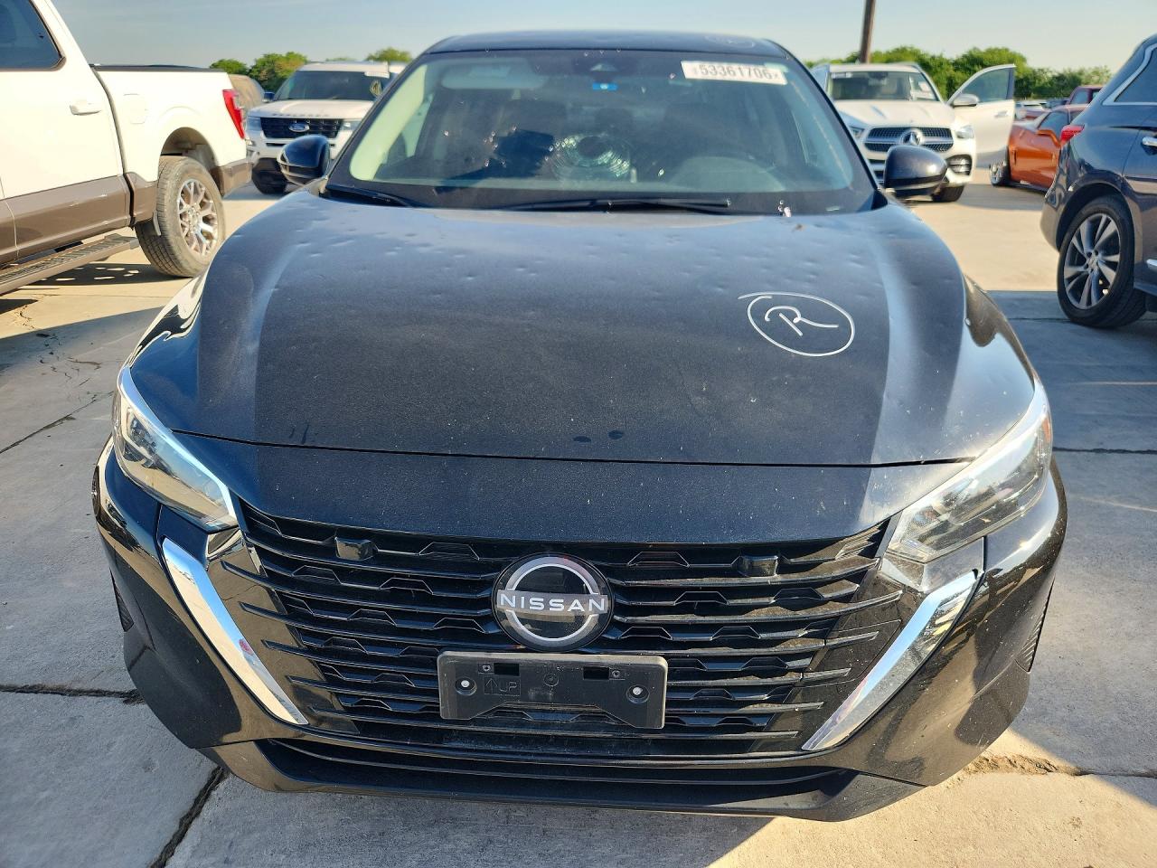 2025 Nissan Sentra VIN 3N1AB8BV4SY399352 COPART salvage auction — Hail, TX - CERTIFICATE OF TITLE, sold $7,800 on 2026-07-09 (photo 5)