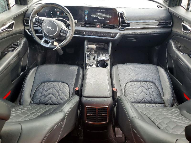 2024 Kia Sportage VIN 5XYK6CDF3RG157567 COPART salvage auction — FRONT END, IN - CERT OF TITLE-SALVAGE TITLE, sold $7,400 on 2026-07-28 (photo 8)