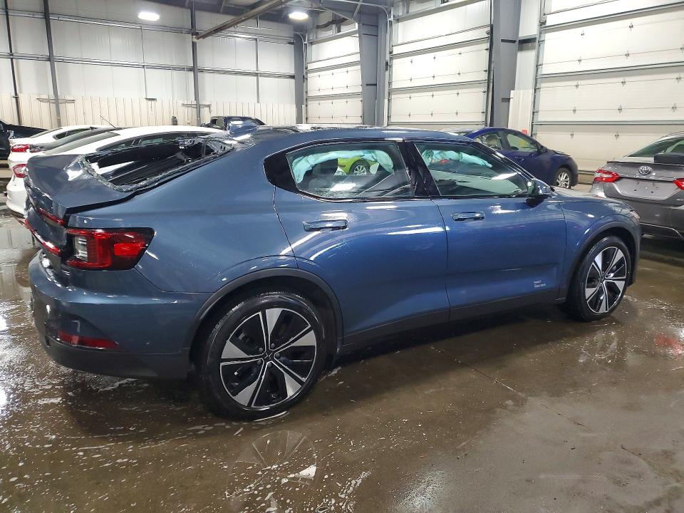 2024 Polestar 2 VIN YSMFD3KA5RL217131 COPART salvage auction — REAR END, Mn - Cert Of Title-Salvage, sold $250 on 2026-07-21 (photo 3)