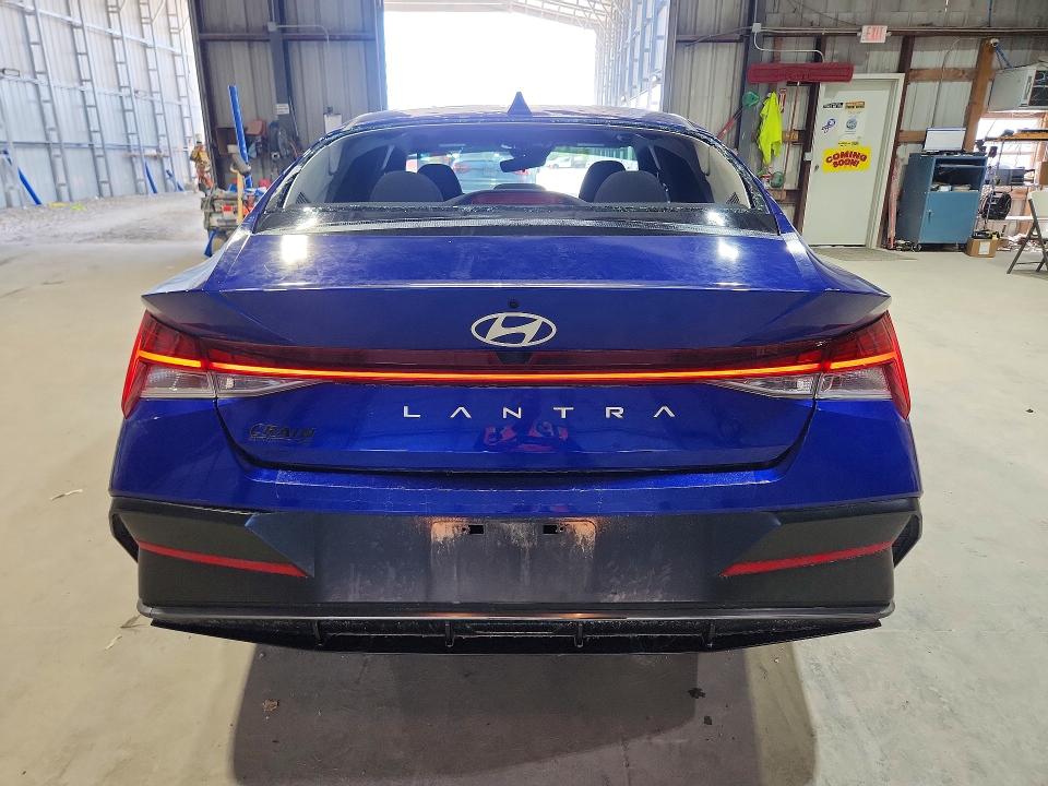 2024 Hyundai Elantra VIN KMHLS4DG6RU791352 COPART salvage auction — HAIL, Salvage Title, sold $70 on 2026-07-21 (photo 6)