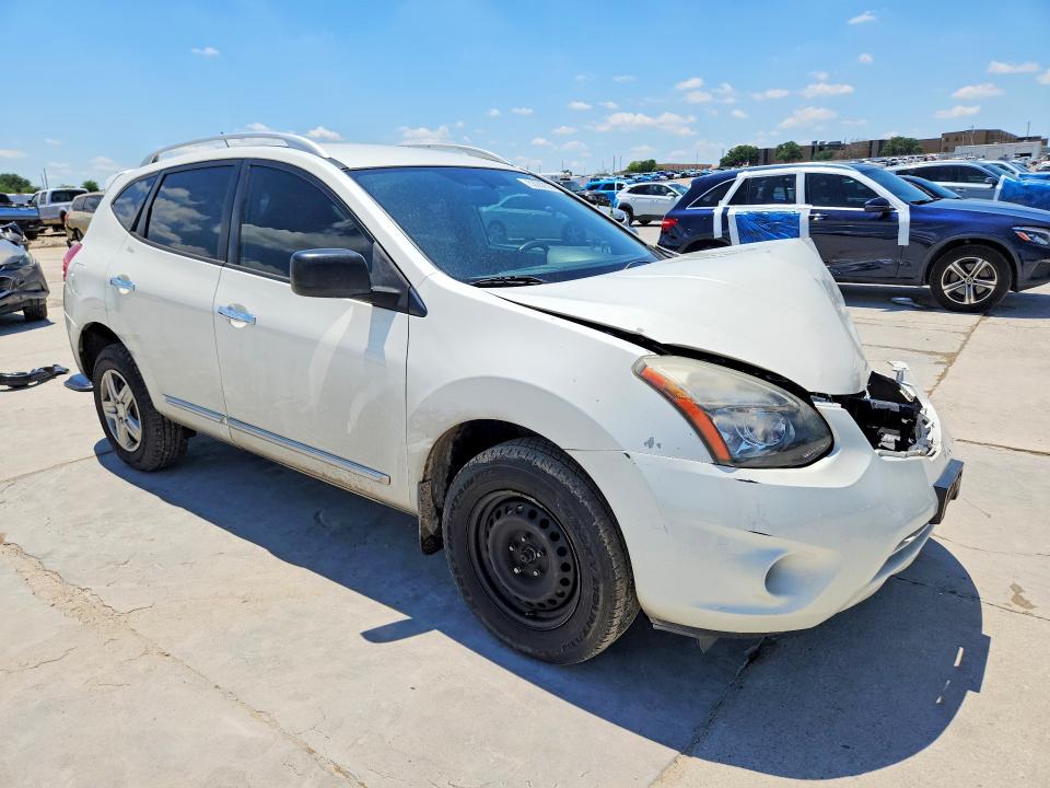 2014 Nissan Rogue VIN JN8AS5MT5EW621159 COPART salvage auction — FRONT END, TX - CERTIFICATE OF TITLE, sold $425 on 2026-07-20 (photo 4)