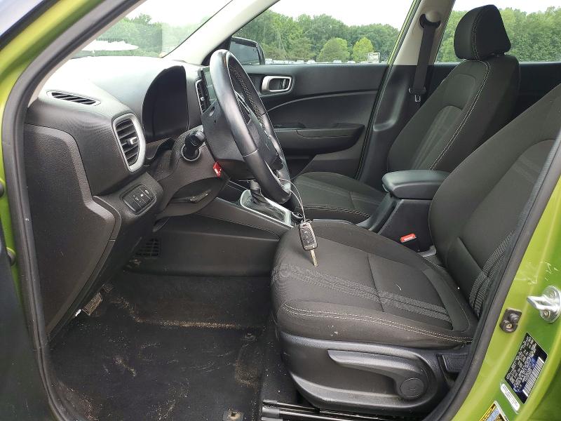 2021 Hyundai Venue VIN KMHRC8A32MU071135 COPART salvage auction — REAR END, Ar - Cert Of Title-Salvage, sold $2,450 on 2026-07-08 (photo 7)