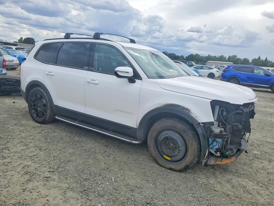 2021 Kia Telluride VIN 5XYP5DHCXMG153460 COPART salvage auction — FRONT END, CA - SALVAGE CERTIFICATE, sold $5,300 on 2026-07-14 (photo 4)
