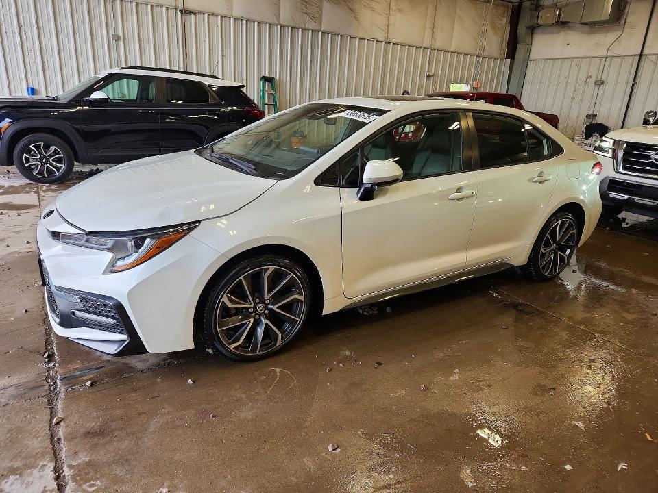 2020 Toyota Corolla VIN JTDT4RCE0LJ042891 — COPART salvage auction photo