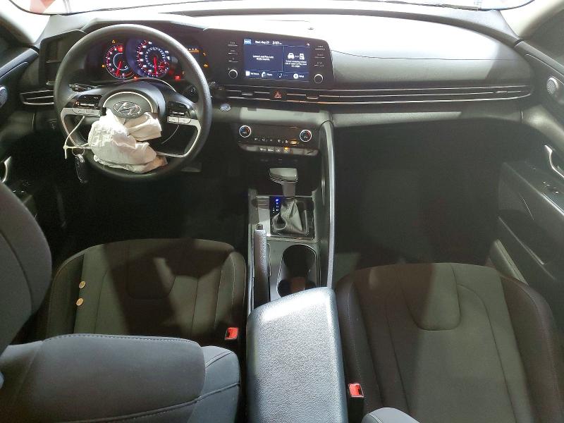 2022 Hyundai Elantra VIN KMHLM4AG0NU246031 COPART salvage auction — FRONT END, Tx - Salvage Vehicle Title, sold $3,200 on 2026-07-27 (photo 8)