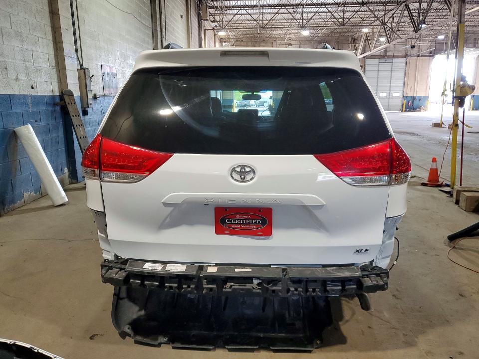 2014 Toyota Sienna VIN 5TDYK3DC3ES440365 COPART salvage auction — REAR END, Mi - Certificate Of Title, sold $4,350 on 2026-07-17 (photo 6)