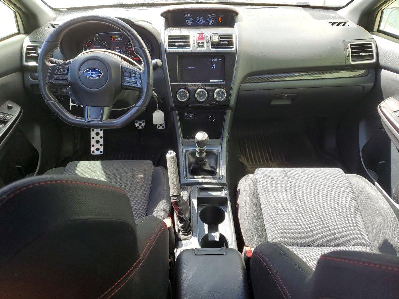 2018 Subaru Wrx VIN JF1VA1C66J9838495 COPART salvage auction — FRONT END, Ut - Salvage Certificate, sold $3,300 on 2026-07-13 (photo 8)