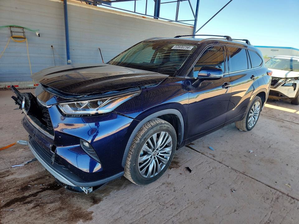 2020 Toyota Highlander VIN 5TDFZRAH6LS026645 — COPART salvage auction photo