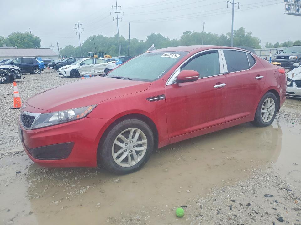 2011 Kia Optima VIN KNAGM4A7XB5085647 COPART salvage auction — MECHANICAL, Oh - Certificate Of Title, sold $650 on 2026-07-02 (photo 1)